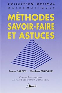 jaquette livre Mathématiques : Méthodes, savoir-faire et astuces