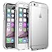 Produktbild Cover iPhone 6 Plus,SUPCASE [ Ares ] Custodia / Protezione / Bumper Trasparente [FUSION] - Back Completamente trasparente con 2 Protezioni dello schermo incorporate ( Bianco e Nero ) per iPhone 6 Plus / iPhone 6S Plus