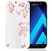Produktbild ISENPENK Tasche Neu Für Samsung Galaxy A5(2017)/A520F/A5(2017) Duos Hülle Silikon Muster Tiere [Blumen],Samsung Galaxy A5(2017)/A520F/A5(2017) Duos 5,2-Zoll Hülle Silikon Transparent Durchsichtig Case Anti-Scratches wasserdicht Schutzhülle