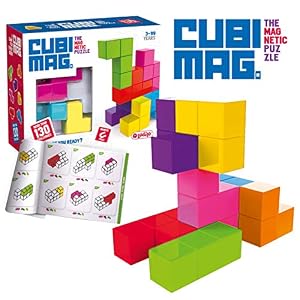 Ludilo – Cubimag | Rompecabezas Niños Y Adultos | Juegos Educativos 6 Años O Más | Juegos Niños 6 Años O Más 130 Retos | Juguete Niño 3 Dificultades
