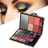 【28 colores】 28 colores diferentes para sus necesidades. Puede ayudarte a crear una variedad de diferentes estilos de maquillaje para los ojos. La paillette puede hacer los ojos más brillantes. Diferentes combinaciones de colores pueden producir diferentes efectos. Portátil y cómodo de usar.