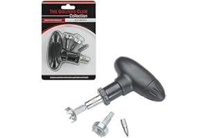 Brand Fusion - Golfers Club,Ratchet,Golf Stud Wrench,Stud Key,Spike,Golf Stud Removal Tool