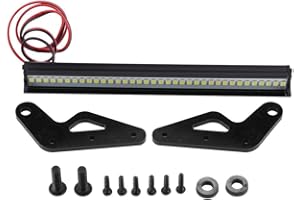 DILWE Barra de Luz LED RC, Lámpara de Techo Simulación Barra de 36 Luces LED para SCX10 90046 D90 RC Car