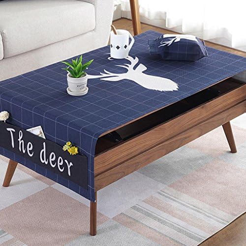 Cotton cloth waterproof coffee table cloth / rectangular coffee table pad / pvc table cloth / TV cabinet cover cloth , #1 , 70*180cm