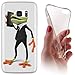 Price comparison product image Samsung S7, Edge G935F, soft case-cover, back-cover, soft-case TPU case, slim-case  1075 Frosch Cartoon Grün Schwarz Orange