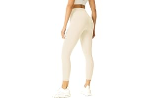 ATRACTIVOLL Leggins Mujer, Deportivos Fitness Leggins, Cintura Alta, Push Up, Control de Abdomen, Elásticos Yoga Leggins, Suaves, Opaco