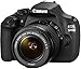 Canon EOS 1200D Appareil photo num&eacute;rique R&eacute;flex Kit Bo&icirc;tier + Objectif 18-55 Mm IS II 18 Mpix Noir