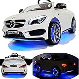 Realistischer Motorstartgeräusch beim ersten starten, LED Lichter vorne und Hinten, Tagfahrlicht, Armaturenbrett beleuchtet, mp3 Funktion (USB/SD/TF Karte) mit regelbarer Lautsärke