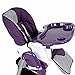Infantastic Baby Feeding Highchair Height Adjustable Children's Dining High Chair Nursery Furniture (Shadow Purple)