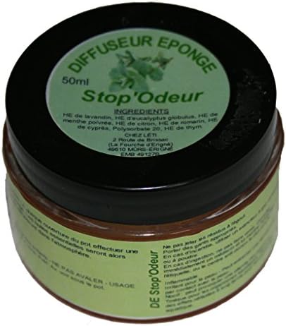 Stop'odeur Deodorising Sponge Diffuser [French Language Label]