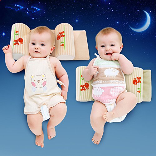 Gemini Fairy Babykissen Neugeborenes Säugling verhindern vom flachen Kopf-Baby-Kopf-Stützkissen, gegen Plattkopf und Verformung für eine schöne Kopfform ,100% schadstofffrei - 5