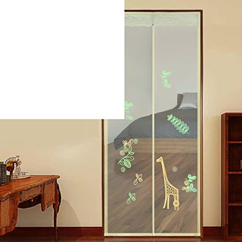 Anti-mosquito curtain for embroidery/[summer],window curtain/bedroom mosquito nets curtain/encrypted magnetic partition curtain-F 90x205cm(35x81inch)