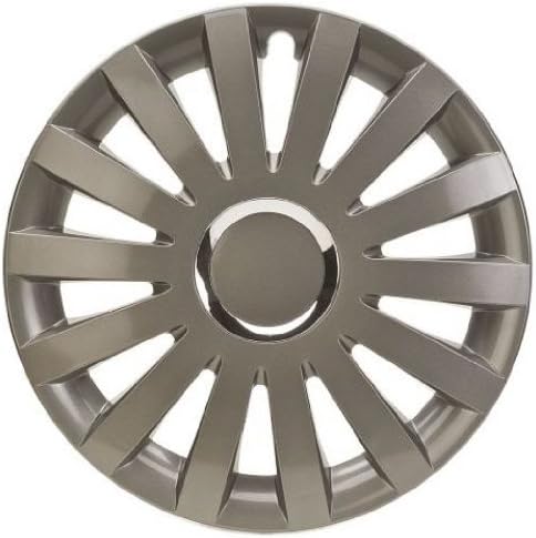 4 Wheel Trims Type Sail Grey Suitable for ALFA 17 Inch Steel Wheel Rims