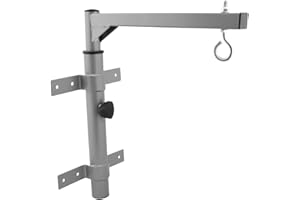 Bad Company Support de sac de frappe I Support mural pivotant pour sac de sable et sac de frappe avec vis de fixation I Charge maximale 50 kg I BCA-101