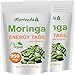 Produktbild Moringa 480 Energy Tabs 950mg, 100% natürlich & vegan, hochdosiert von MoriVeda, Tabletten (2x240 Presslinge)