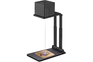 FONLAND Mini Laser Graviermaschine LC100, Lasergravur Maschine Tragbarer Lasergravierer Gerät für Holz Timber Leder - Schwarz, 0.01mm Punkt präzis, Gravur Bereich: 100 x 100 mm (3,9" x 3,9")