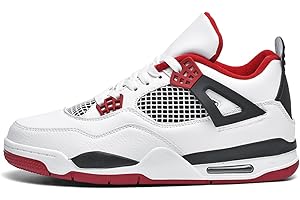 Adoff Herren Basketballschuhe, Studenten Anti-Rutsch, verschleißfeste, modische Sportschuhe, Herren Sportschuhe, große Größe 46