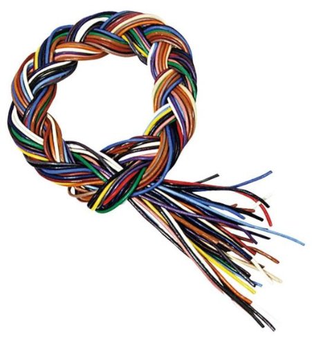 Lederband Sortiment bunt 1 m (20) - 2