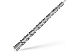 CSOOM Punta per trapano SDS Plus, 30 x 600 mm, professionale, ideale per foratura su pietra, cemento, pietra naturale, muro di mattoni