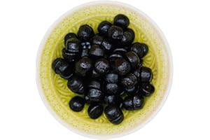 Genuss Berlin – Salzige Bällchen ohne Zucker – 200g – Lakritz Süßigkeiten – Intensiver Geschmack mit Salmiak – Zuckerfreie Snacks für Naschkatzen – Gesunde Alternative für Lakritzliebhaber