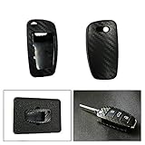 Neu Kohlefaser Smart Remote Schlüsselabdeckungs-Fall Fobs...