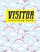 Produktbild Visitor Log Book: Visitor Book, Visitor Sign In Sheet, Visitor Register Book, Visitors Notebook, For Signing In and Out, 8.5 x 17, Cute Unicorns Cover