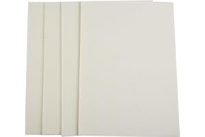 CWOQOCW A4 21 * 29 cm Hoja de aislamiento ignífugo de fibra de cerámica de 3 mm de alta temperatura para cortar y hacer bricolaje, papel de junta para estufa de pellets, estufa de leña, horno, caldera