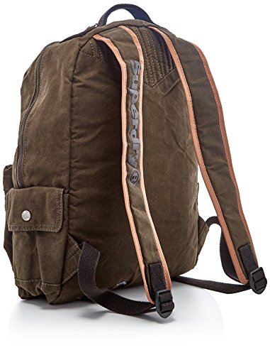 Superdry Oatman, Sac à dos homme Vert Verde (Khaki/Tan)