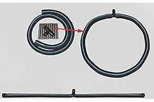 AQUA FORTE Gummi Belüfterschlauch, Ring, Ø300mm, Abgabe 45l/min