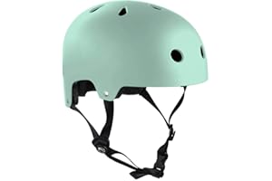 SFR Essentials Helmet | Easy-Fit Dual Sizing Padding Designed for Comfort and Protection | EPS Inner Core W High Impact ABS Outer Shell 11 Ventilation Holes For Roller Skating Skateboard Trick Scooter