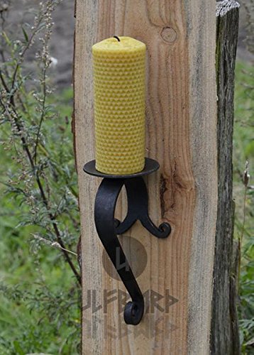 Ulfberth Forjado Pared Candelabro de Acero -  - Candelabro - Portavelas