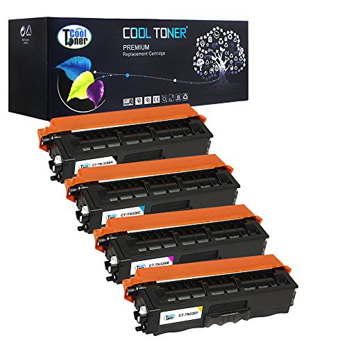 4 Pack Cool Toner kompatibel Toner TN-326BK TN-326C TN-326M TN-326Y Tonerkartusche für Brother HL-L8250CDN HL-L8350CDW HL-L8350CDWT, MFC-L8600CDW MFC-L8850CDW, DCP L8400CDN DCP L8450CDW; Schwarz-4000 Seiten, Cyan/ Gelb/ Magenta-3500 Seiten