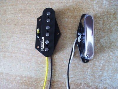 wlkinson 2 Pick up Wilkinson for Fender Telecaster Alnico Set Bridge Neck 5 Series WVT