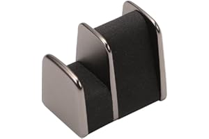 ARFUKA Brillenhalter für Auto Sonnenbrillenhalter Selbstklebende Brillenständer Sonnenbrillen Halterung Schwarz