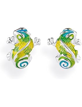 Heartbreaker Damen- Ohrstecker Chamäleon 925 Silber