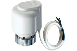 BHGYTEC FAR 1924 Comando elettrotermico a 4 fili normalmente chiuso, tensione 230 Volt, tempo apertura 180 secondi per valvole termostatizzabili e collettori termoelettrici