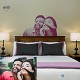 Walldesign Digital Print Pattern Personalized Photo Sticker - Gift A Photo Wall Mural