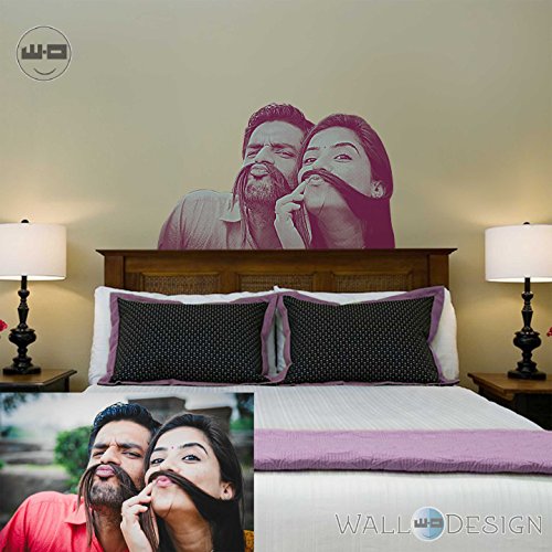 Walldesign Digital Print Pattern Personalized Photo Sticker - Gift A Photo Wall Mural