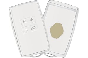 OFFCURVE Etui a Clef Couvre Clef Étui à Clé Coque Clé pour Renault Clio Espace 5 Master Bus Talisman Megane USW Fluence Duster Megane Kadjar Coque Captur Zoe Koleos Scenic Arkana Dacia Sandero Kangoo