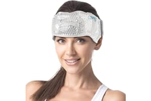 ‎NEWGO NEWGO Migräne Stirnband Kühlakku Kopf Kopfschmerzen und Migräne Kühlpack Kalt Warm Kompresse Gel Kühlpad für Kopfschmerzen und Migräne, 1 Stück