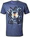 Produktbild Halo T-Shirt -XL- Chestprint, blau