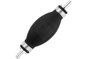 Bomba de Mano de Gasolina, Pera de Arranque 8mm para Auto y Barco, Bomba de Agua Manual para Transferencia de Combustible Diesel, Gas, Agua y Líquidos Universal para Automóviles, Barco y Cortadora