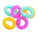 Ckeyin ® 12 Pcs Circle Plastic Hair Curls Rollers Bang curls artifact Curl tool Hair Styling Tools Hair Accessories Magic Spiral Ringlets Circles