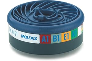 Moldex 9400 Gas filter A1B1E1K1 para seria 7000+9000 EasyLock, 2 unidades