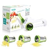 Es ist nicht notwendig, dass Sie über Unterschied der Form und Größe des Schnitts und die unebene Dicke sorgen. Dieser Spiralschneider hat das Problem nicht