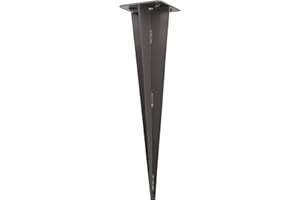 ‎NOOR NOOR Markisen-Zubehör – Bodenhülse Erdspieß für Seitenmarkise EXKLUSIV zur Montage im Erdreich (inkl. Schrauben & Unterlegscheiben) I Für alle Größen geeignet I Gartenspieß zur Montage im Bodenreich