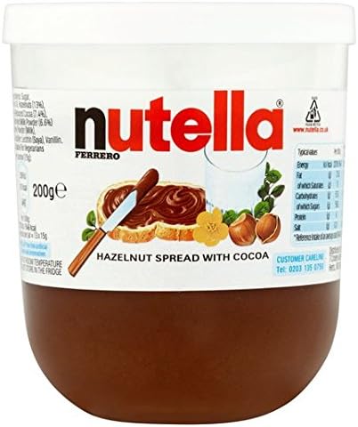 Nutella Hazelnut Chocolate Spread 200g