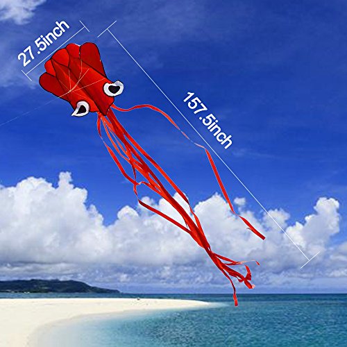Large Octopus Kite For Kids And Adults Easy Flyer Kites For
