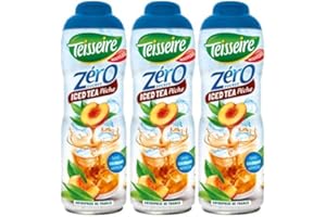 ‎TEISSEIRE 3 SIRUP ICE TEA PFIRSICH 0% ZUCKER 3X0,6 L