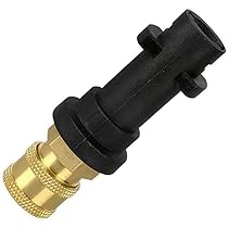 Dancingboar Sneeuw Foam Lance Kanon Fles voor Nilfisk ALTO/Kranzle/Wap, M22-14mm Kanon Verstelbare Zeep Sproeier Nozzle F Oam Fles 1L, Schuim Pistool voor Hogedrukreiniger